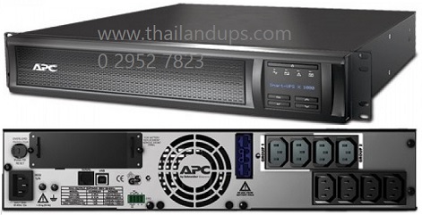 APC Smart-UPS X, Line Interactive, 1000VA, Rack/tower convertible 2U, 230V, 8x C13 IEC, SmartSlot, Extended runtime - SMX1000i